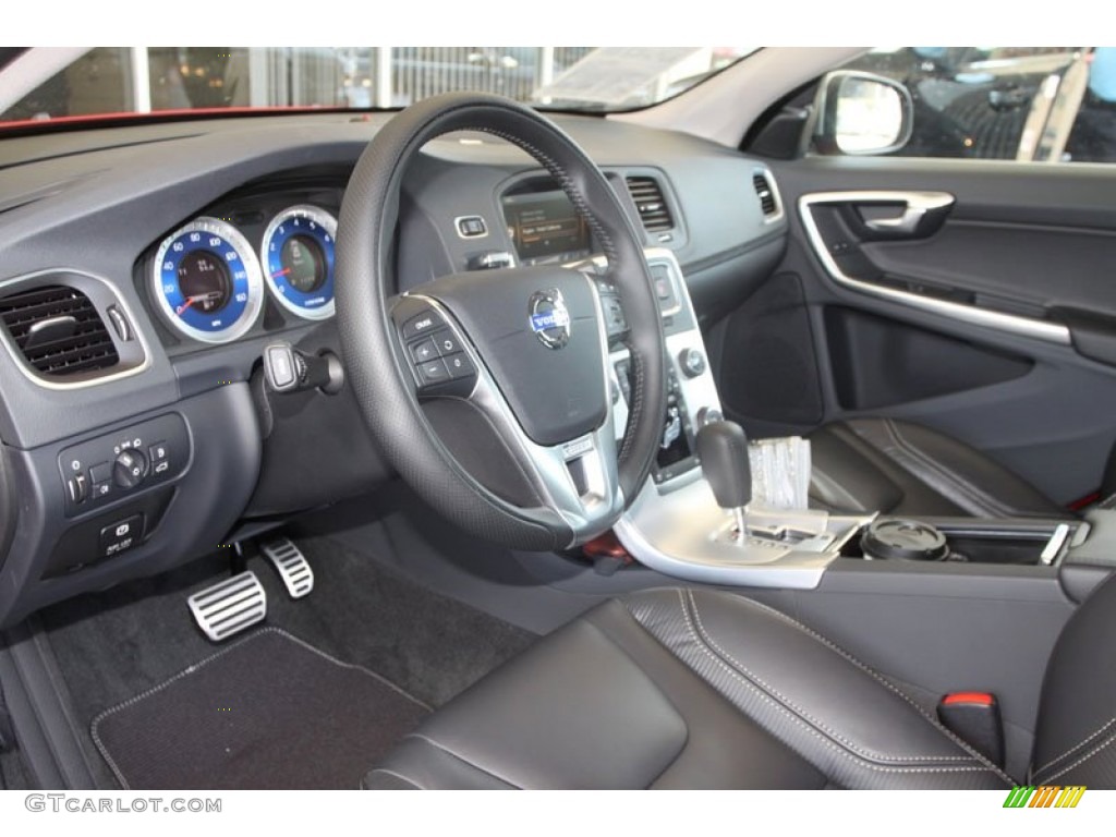 R-Design Off Black Interior 2012 Volvo S60 R-Design AWD Photo #54269351