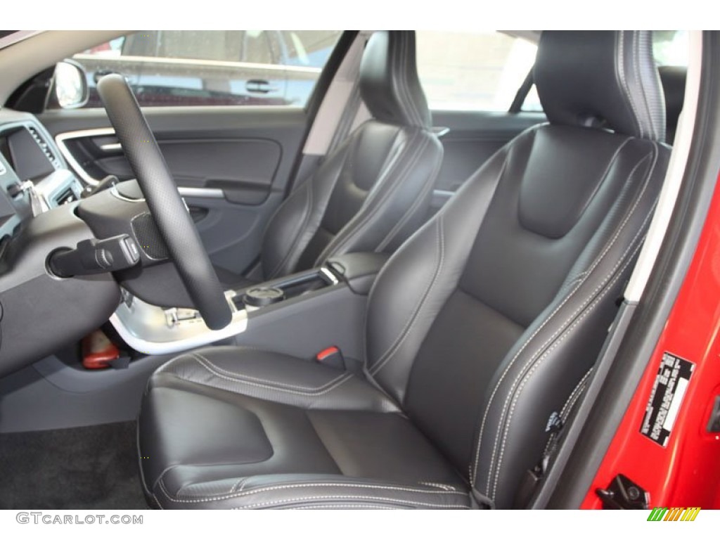 R-Design Off Black Interior 2012 Volvo S60 R-Design AWD Photo #54269360
