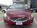 2012 Flamenco Red Metallic Volvo S60 T6 AWD  photo #2