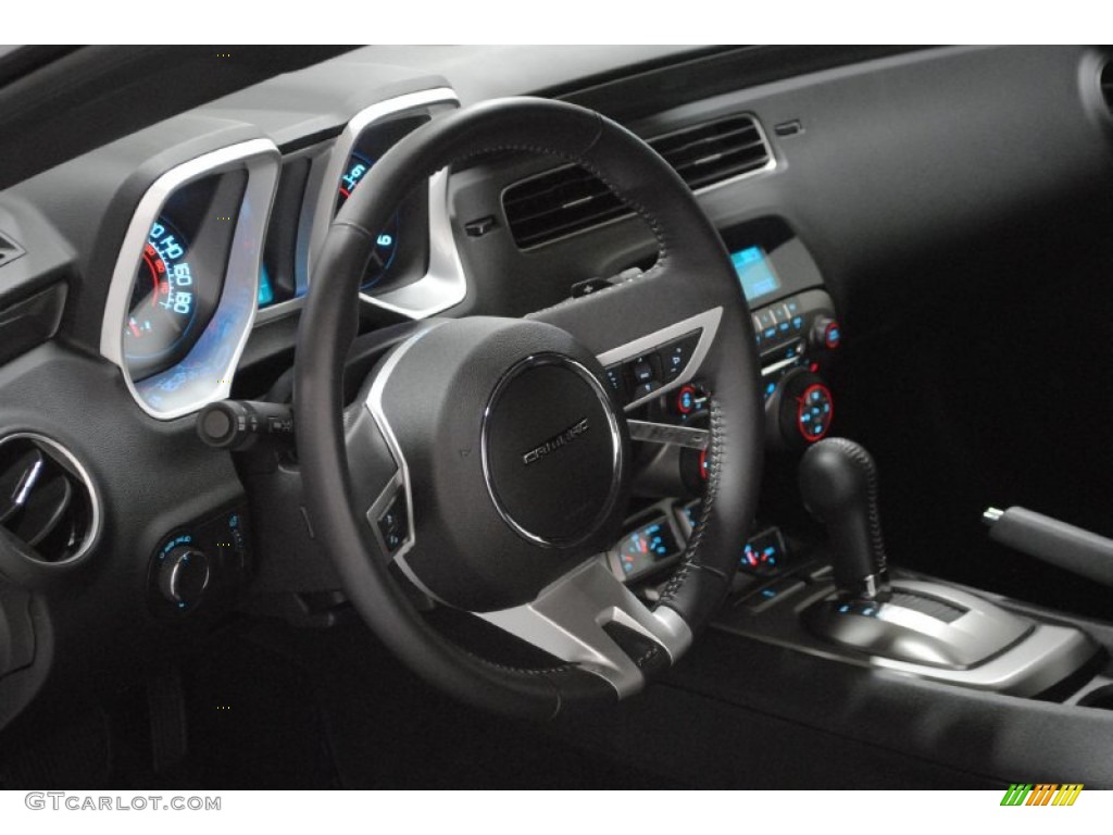 2011 Chevrolet Camaro SS/RS Coupe Black Steering Wheel Photo #54271193