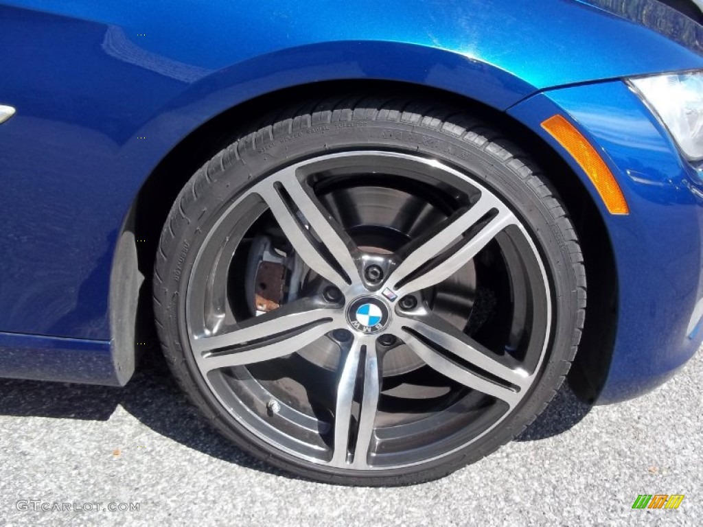 2007 3 Series 335i Coupe - Montego Blue Metallic / Saddle Brown/Black photo #9