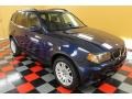 Mystic Blue Metallic - X3 3.0i Photo No. 1