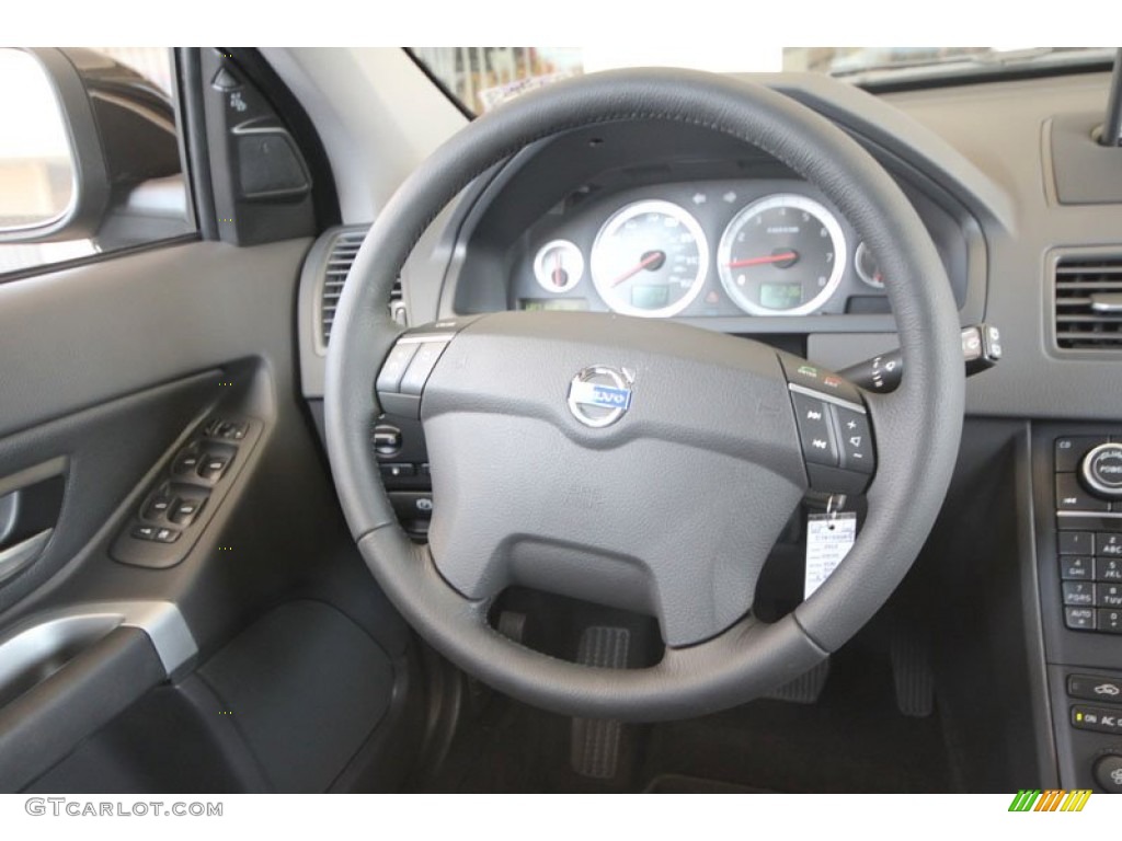 2012 Volvo XC90 3.2 Off Black Steering Wheel Photo #54272411