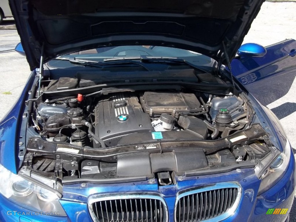 2007 3 Series 335i Coupe - Montego Blue Metallic / Saddle Brown/Black photo #30