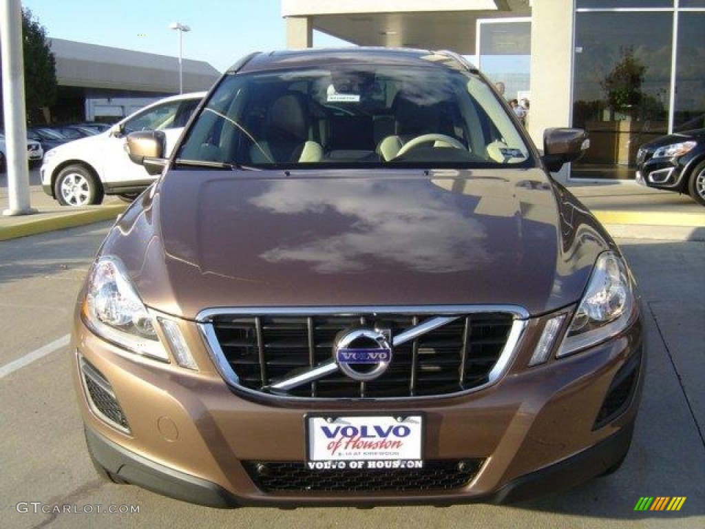 2011 XC60 3.2 - Terra Bronze Metallic / Soft Beige/Esspresso Brown photo #2