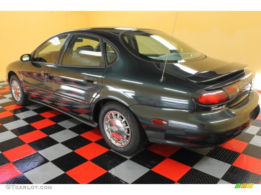 Dark Green Satin Metallic 1998 Ford Taurus SE Exterior Photo #54275255