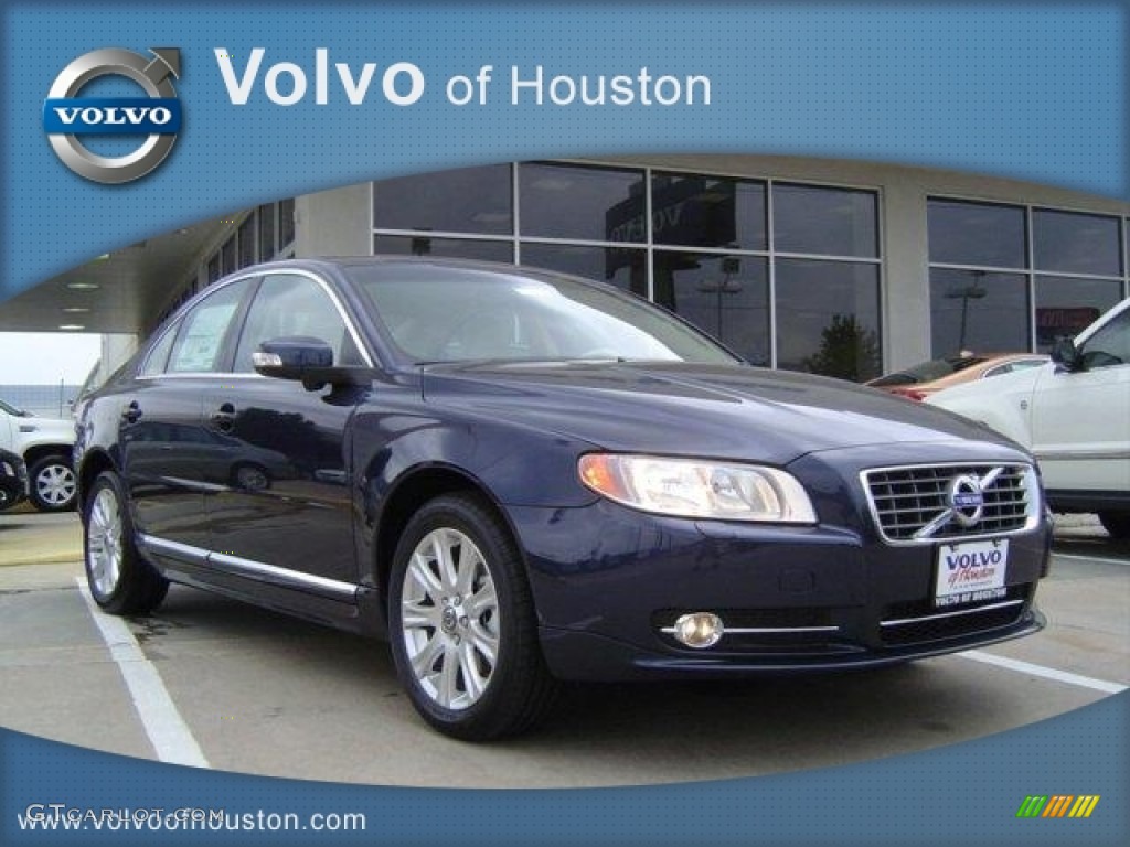 2011 S80 3.2 - Caspian Blue Metallic / Sandstone Beige photo #1