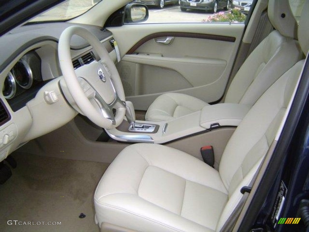 2011 S80 3.2 - Caspian Blue Metallic / Sandstone Beige photo #5
