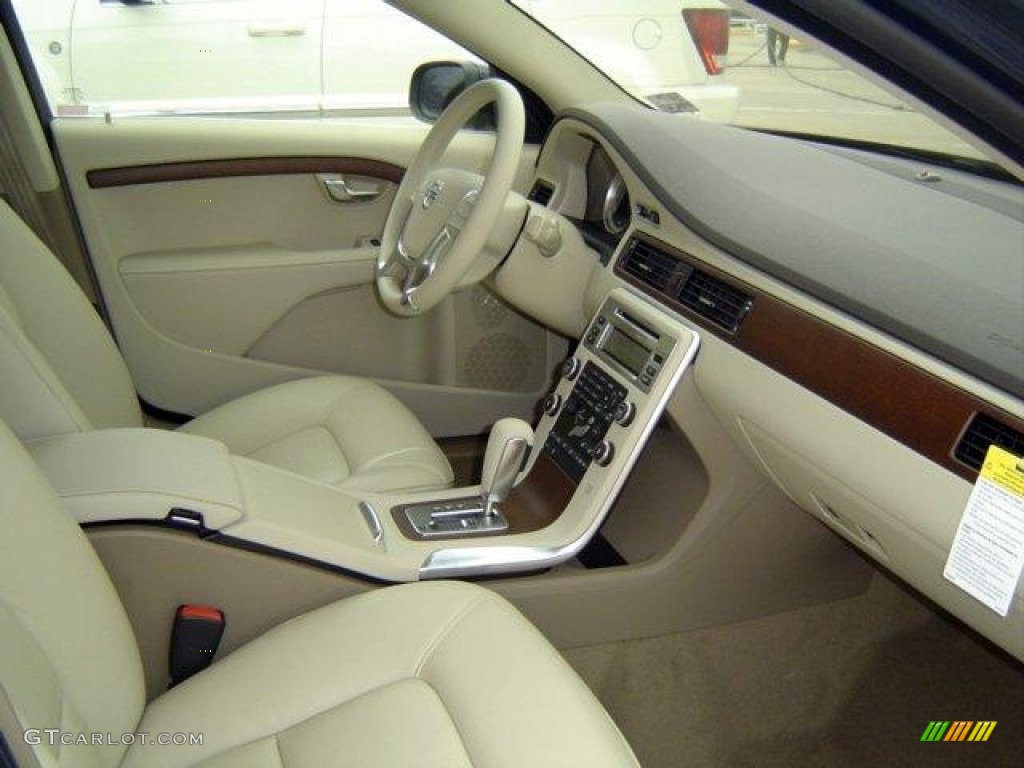 2011 S80 3.2 - Caspian Blue Metallic / Sandstone Beige photo #6