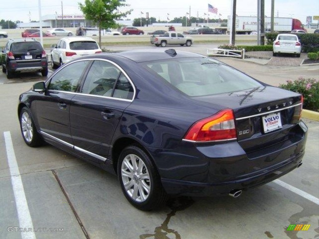 2011 S80 3.2 - Caspian Blue Metallic / Sandstone Beige photo #10