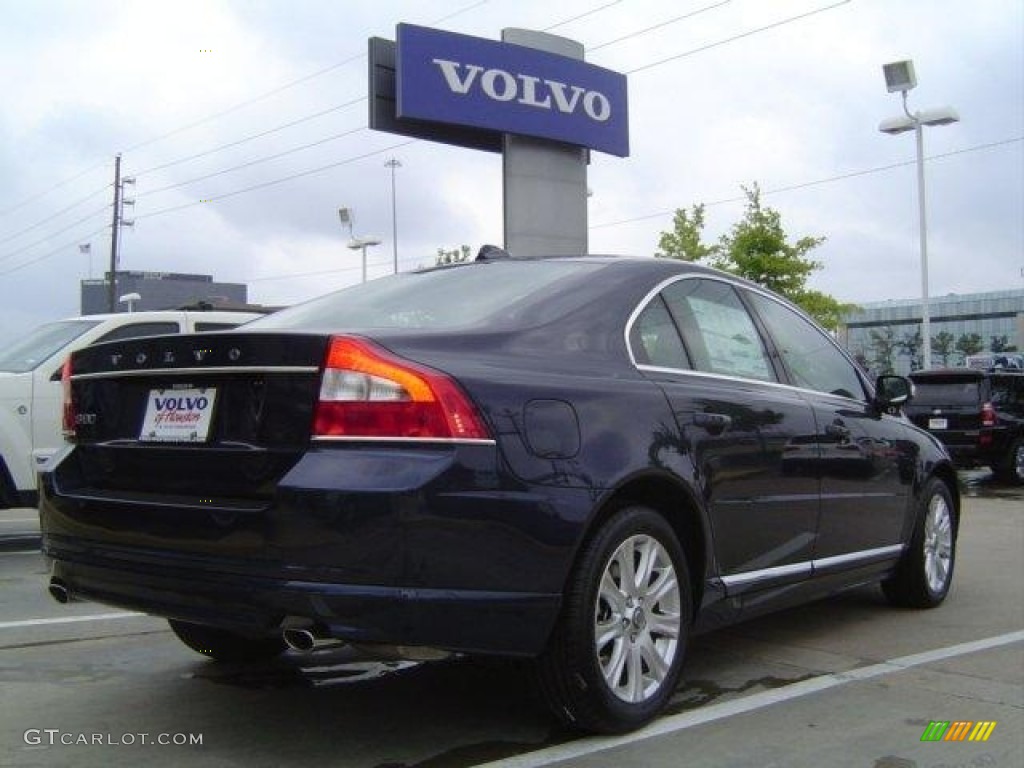 2011 S80 3.2 - Caspian Blue Metallic / Sandstone Beige photo #11