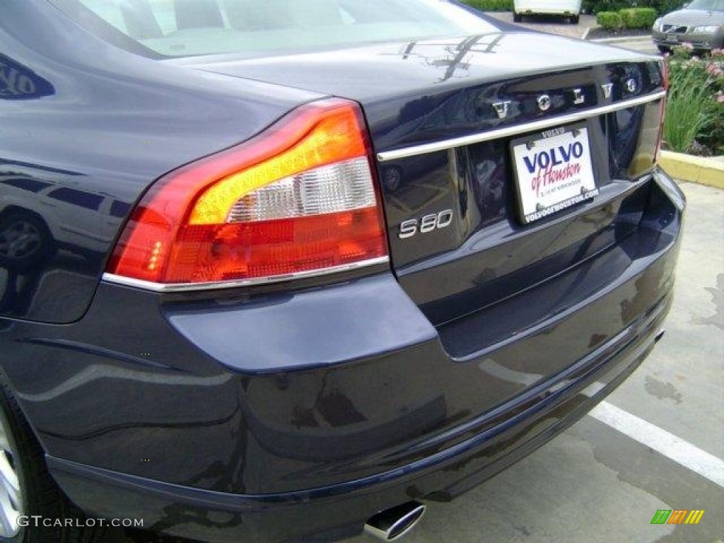 2011 S80 3.2 - Caspian Blue Metallic / Sandstone Beige photo #13