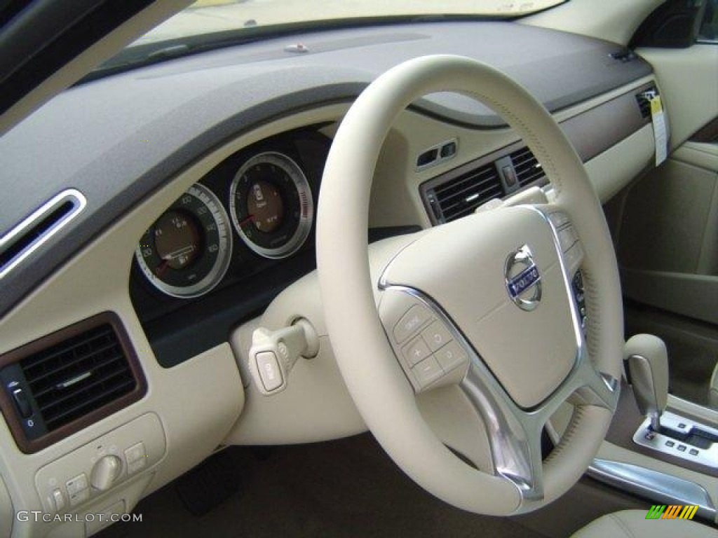 2011 S80 3.2 - Caspian Blue Metallic / Sandstone Beige photo #24