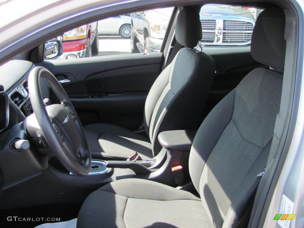 Black Interior 2011 Chrysler 200 LX Photo #54276218