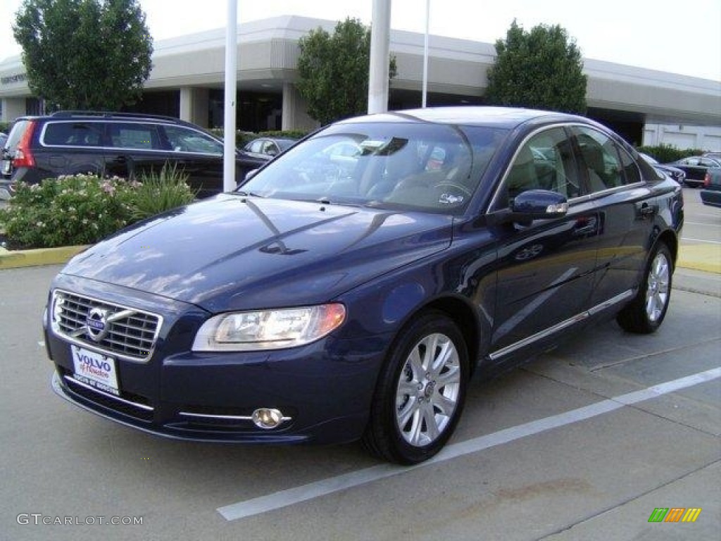 2011 S80 3.2 Inscription - Caspian Blue Metallic / Espresso Brown/Soft Beige photo #3