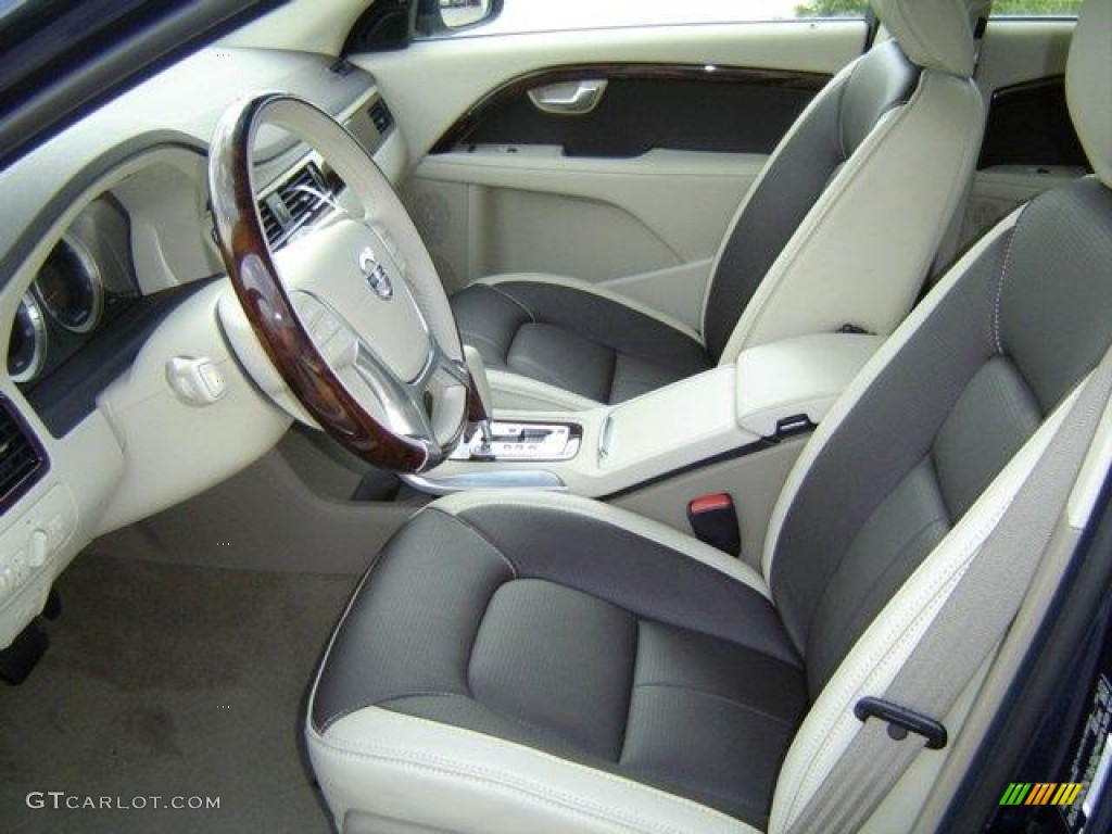 2011 S80 3.2 Inscription - Caspian Blue Metallic / Espresso Brown/Soft Beige photo #5