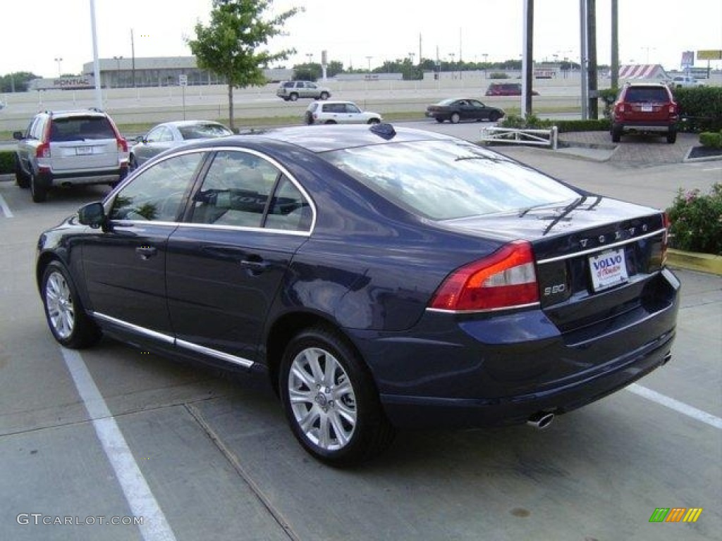 2011 S80 3.2 Inscription - Caspian Blue Metallic / Espresso Brown/Soft Beige photo #9