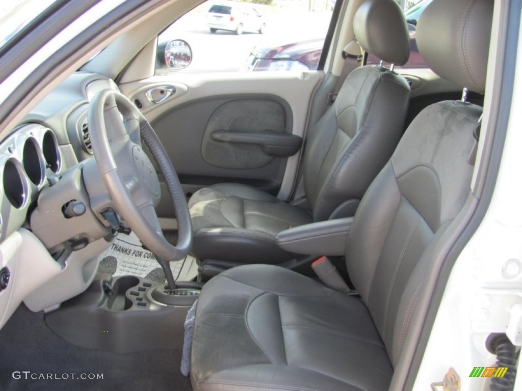 2001 PT Cruiser Limited - Stone White / Taupe/Pearl Beige photo #10