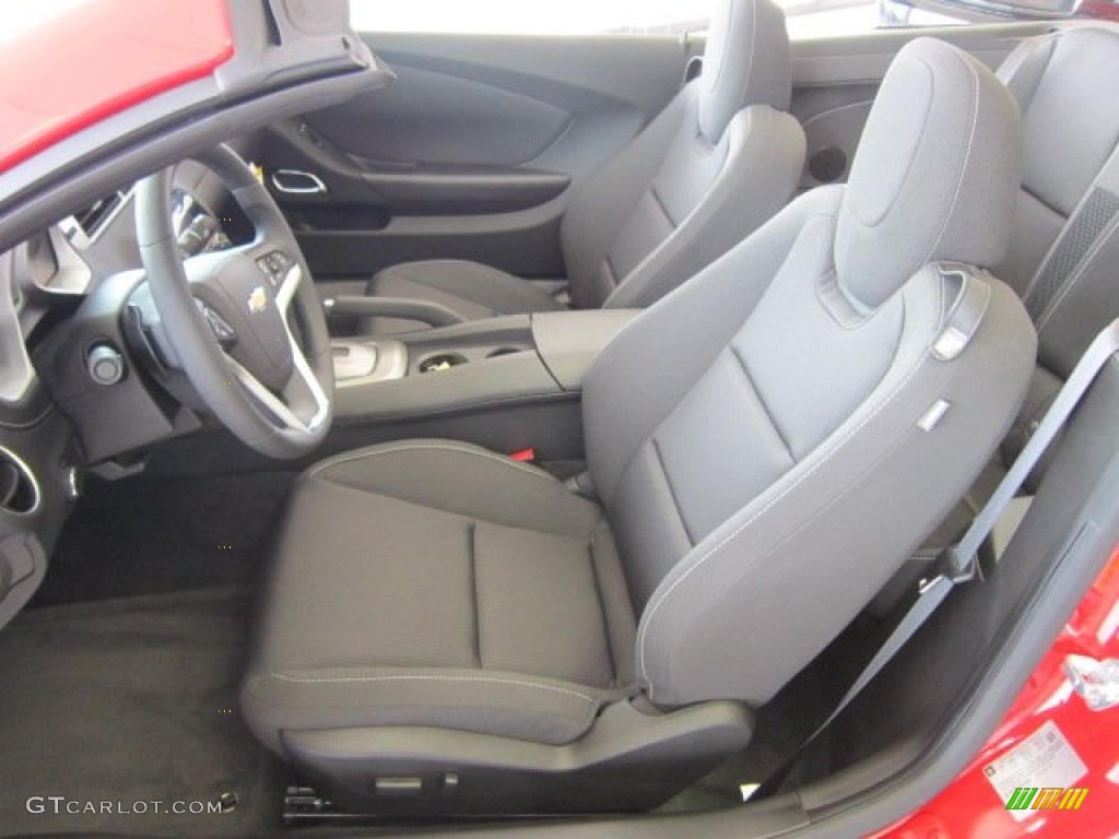 Black Interior 2012 Chevrolet Camaro LT/RS Convertible Photo #54278330