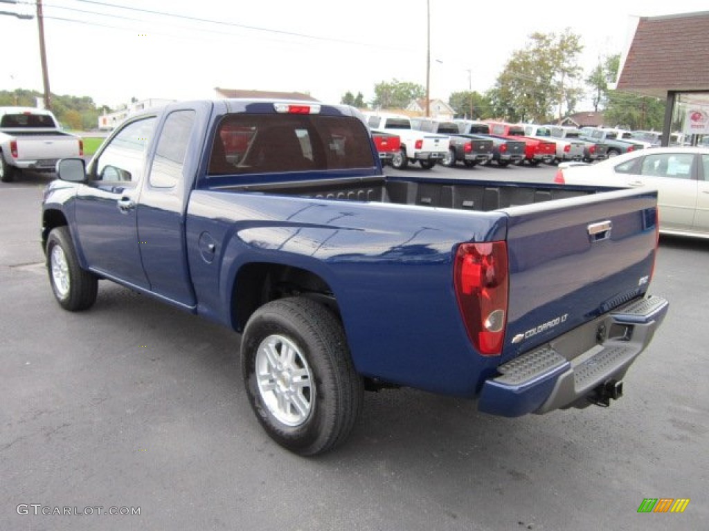 Deep Navy 2012 Chevrolet Colorado LT Extended Cab 4x4 Exterior Photo #54278465