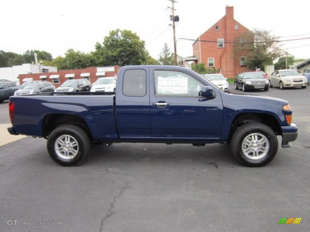 Deep Navy 2012 Chevrolet Colorado LT Extended Cab 4x4 Exterior Photo #54278491