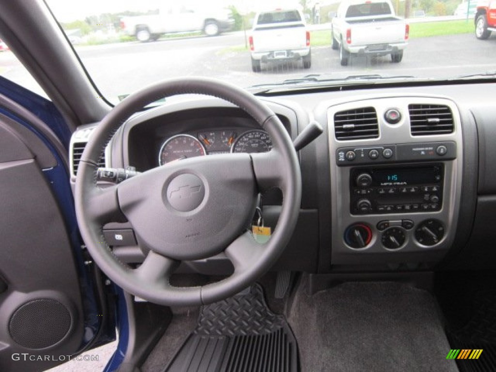 2012 Chevrolet Colorado LT Extended Cab 4x4 Ebony Dashboard Photo #54278561