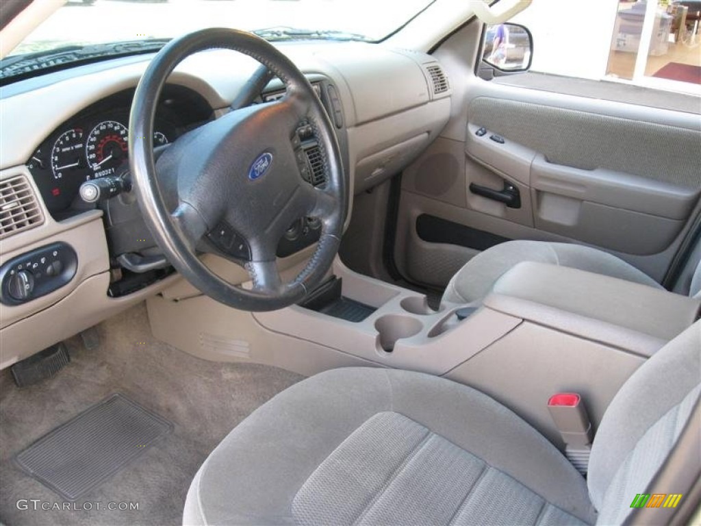 Medium Parchment Interior 2002 Ford Explorer XLT 4x4 Photo #54279240