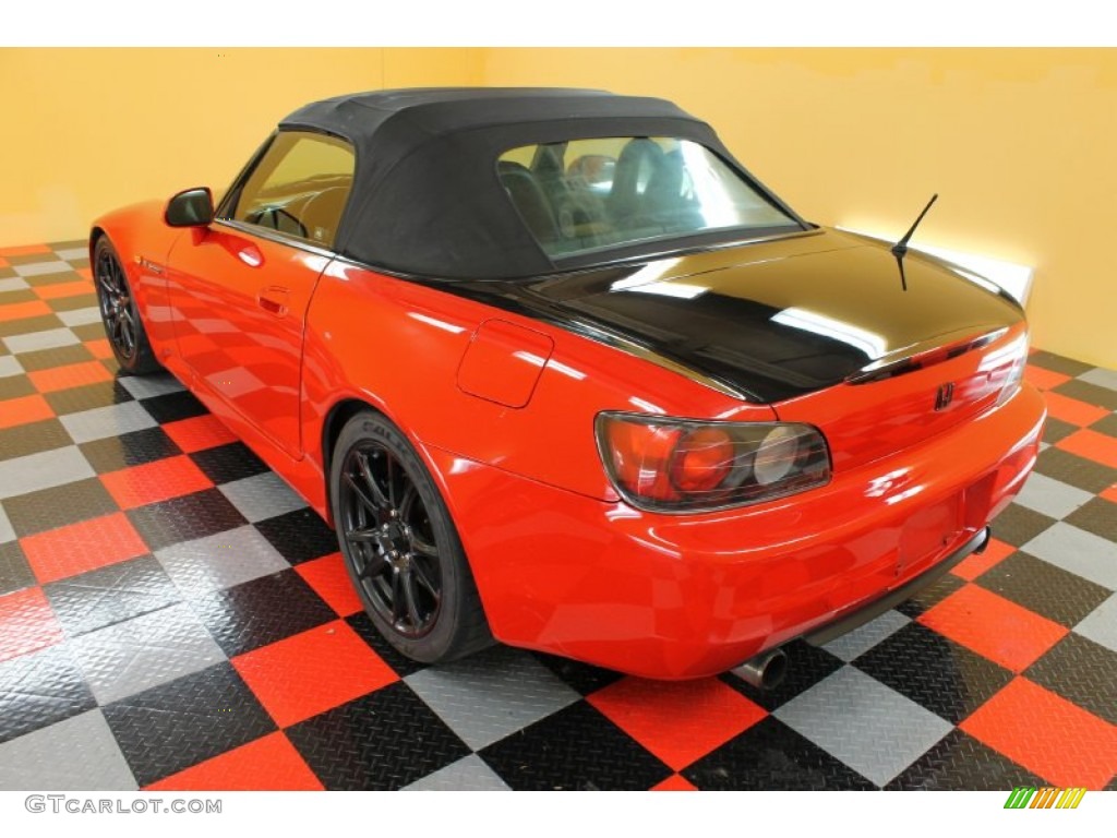 2000 S2000 Roadster - New Formula Red / Black photo #4