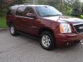 2008 Sonoma Red Metallic GMC Yukon SLT 4x4  photo #3