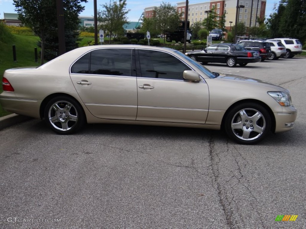 2006 LS 430 - Mystic Gold Metallic / Saddle photo #4