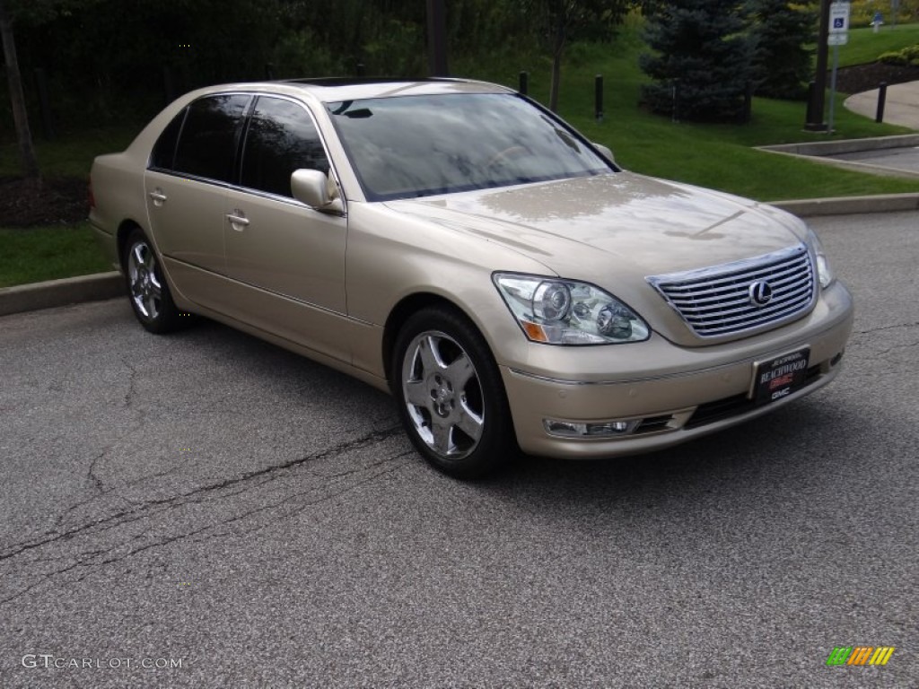 2006 LS 430 - Mystic Gold Metallic / Saddle photo #5