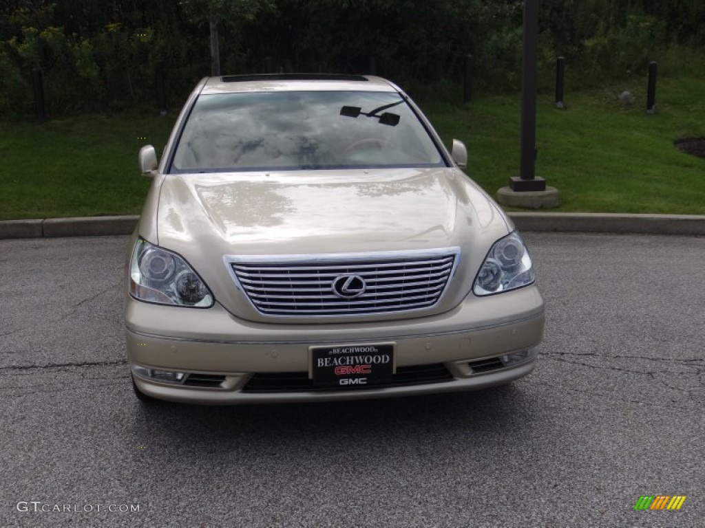2006 LS 430 - Mystic Gold Metallic / Saddle photo #6