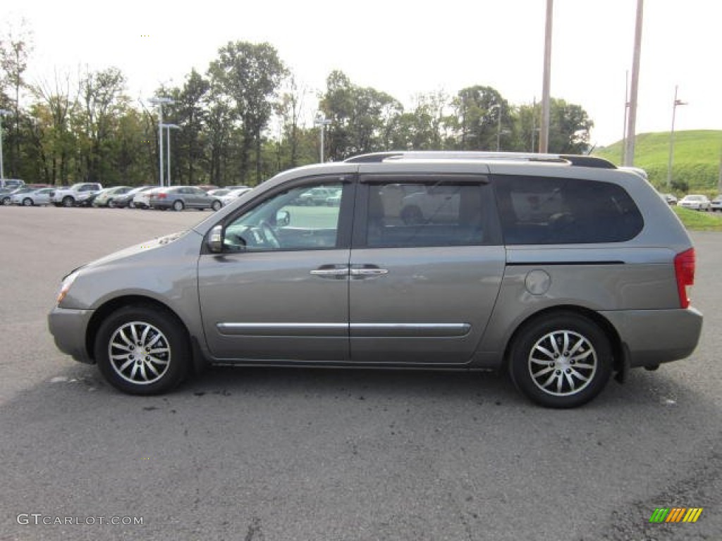 Titanium Silver 2011 Kia Sedona EX Exterior Photo #54280058