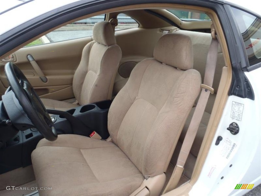 Beige Interior 2000 Mitsubishi Eclipse RS Coupe Photo #54280154