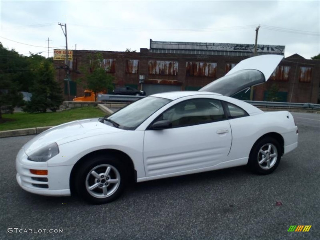 2000 Eclipse RS Coupe - Northstar White / Beige photo #23