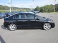 Crystal Black Pearl 2009 Honda Civic LX-S Sedan Exterior