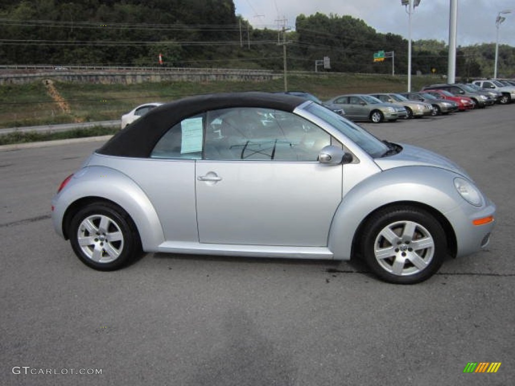 Reflex Silver 2007 Volkswagen New Beetle 2.5 Convertible Exterior Photo #54280769