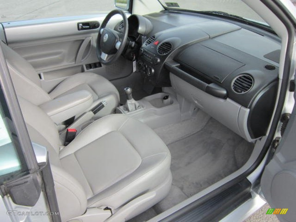 Grey Interior 2007 Volkswagen New Beetle 2.5 Convertible Photo #54280784