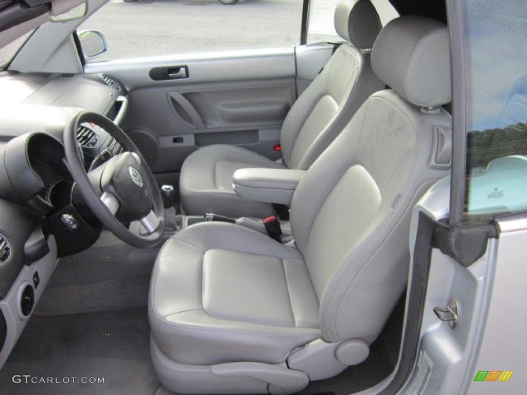 Grey Interior 2007 Volkswagen New Beetle 2.5 Convertible Photo #54280837