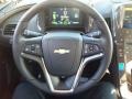 Light Neutral/Dark Accents 2012 Chevrolet Volt Hatchback Steering Wheel