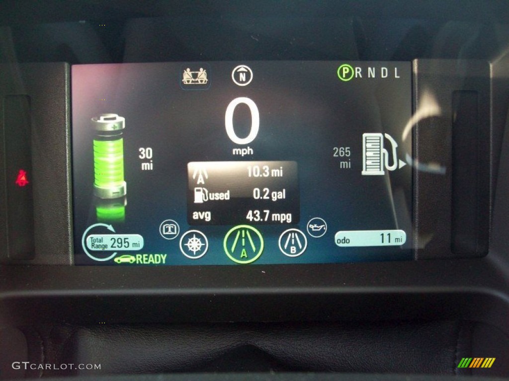2012 Chevrolet Volt Hatchback Gauges Photo #54282191