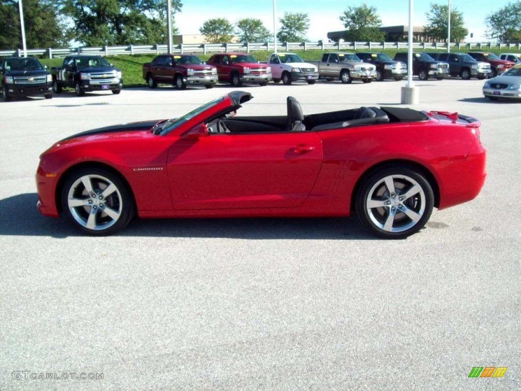Victory Red 2012 Chevrolet Camaro SS/RS Convertible Exterior Photo #54282632