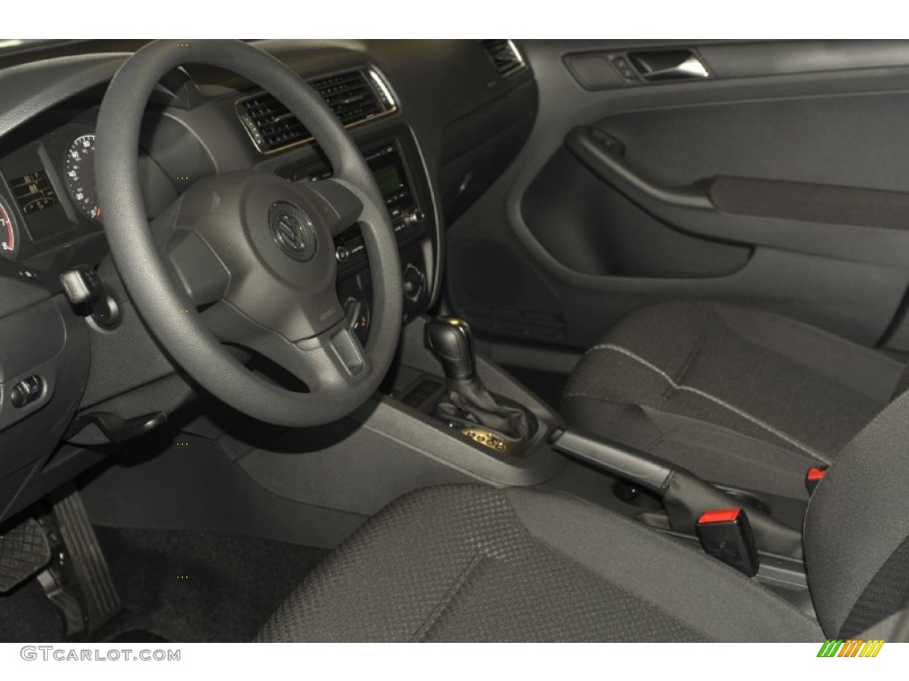Titan Black Interior 2012 Volkswagen Jetta S Sedan Photo #54283151
