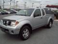 2005 Radiant Silver Metallic Nissan Frontier LE King Cab 4x4  photo #1