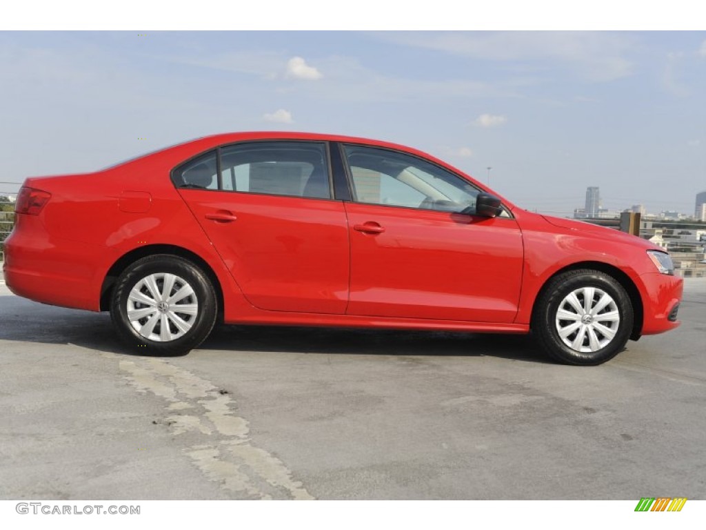 Tornado Red 2012 Volkswagen Jetta S Sedan Exterior Photo #54284831