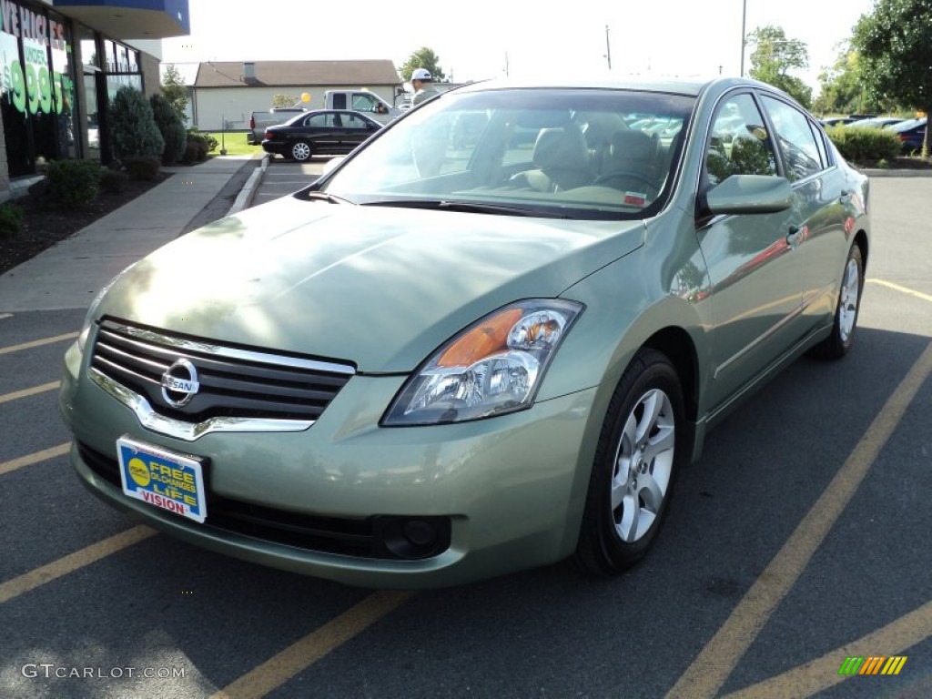 2008 Altima 2.5 SL - Metallic Jade / Blond photo #1