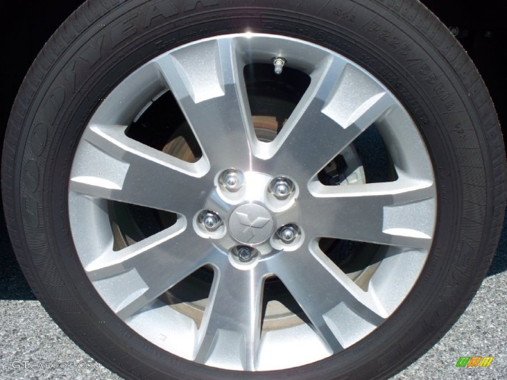 2012 Mitsubishi Outlander SE AWD Wheel Photo #54285740