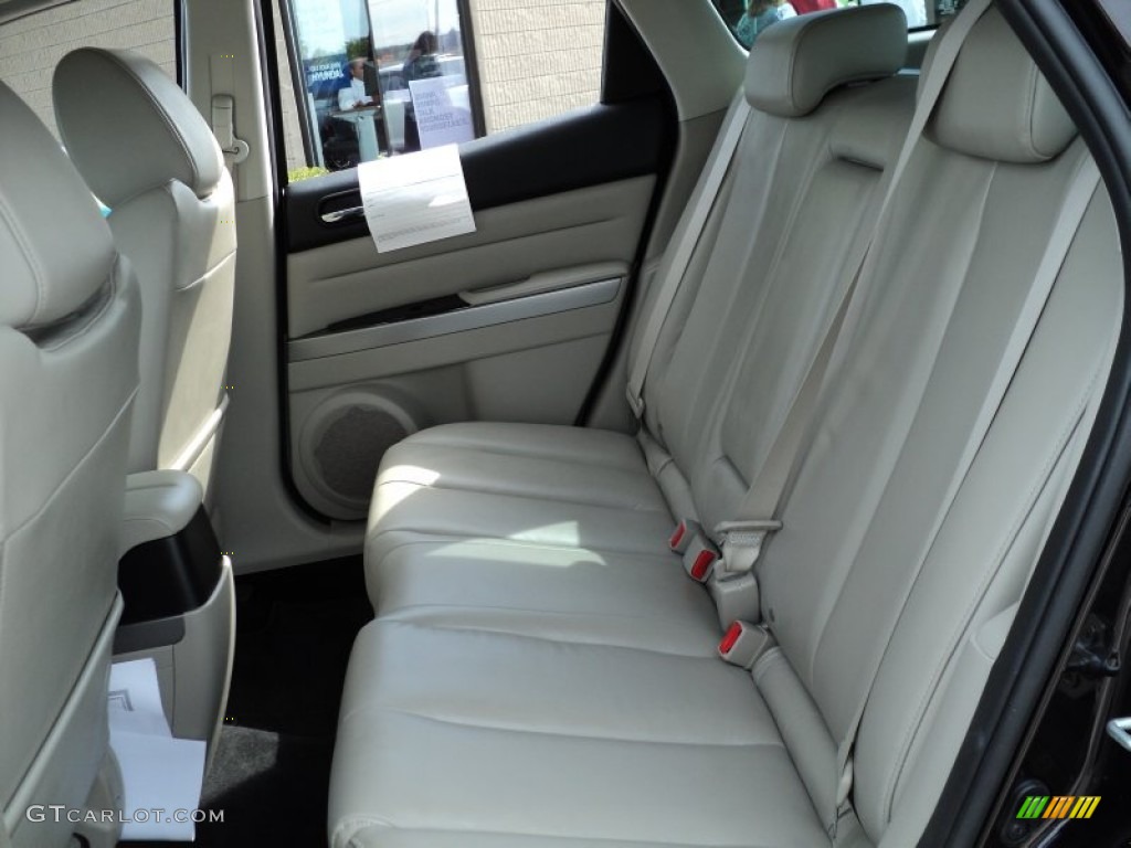Sand Interior 2011 Mazda CX-7 s Grand Touring AWD Photo #54285785