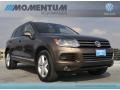 Toffee Brown Metallic 2012 Volkswagen Touareg TDI Lux 4XMotion