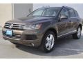 2012 Toffee Brown Metallic Volkswagen Touareg TDI Lux 4XMotion  photo #3